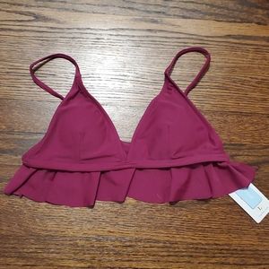 Cupshe magenta bikini top